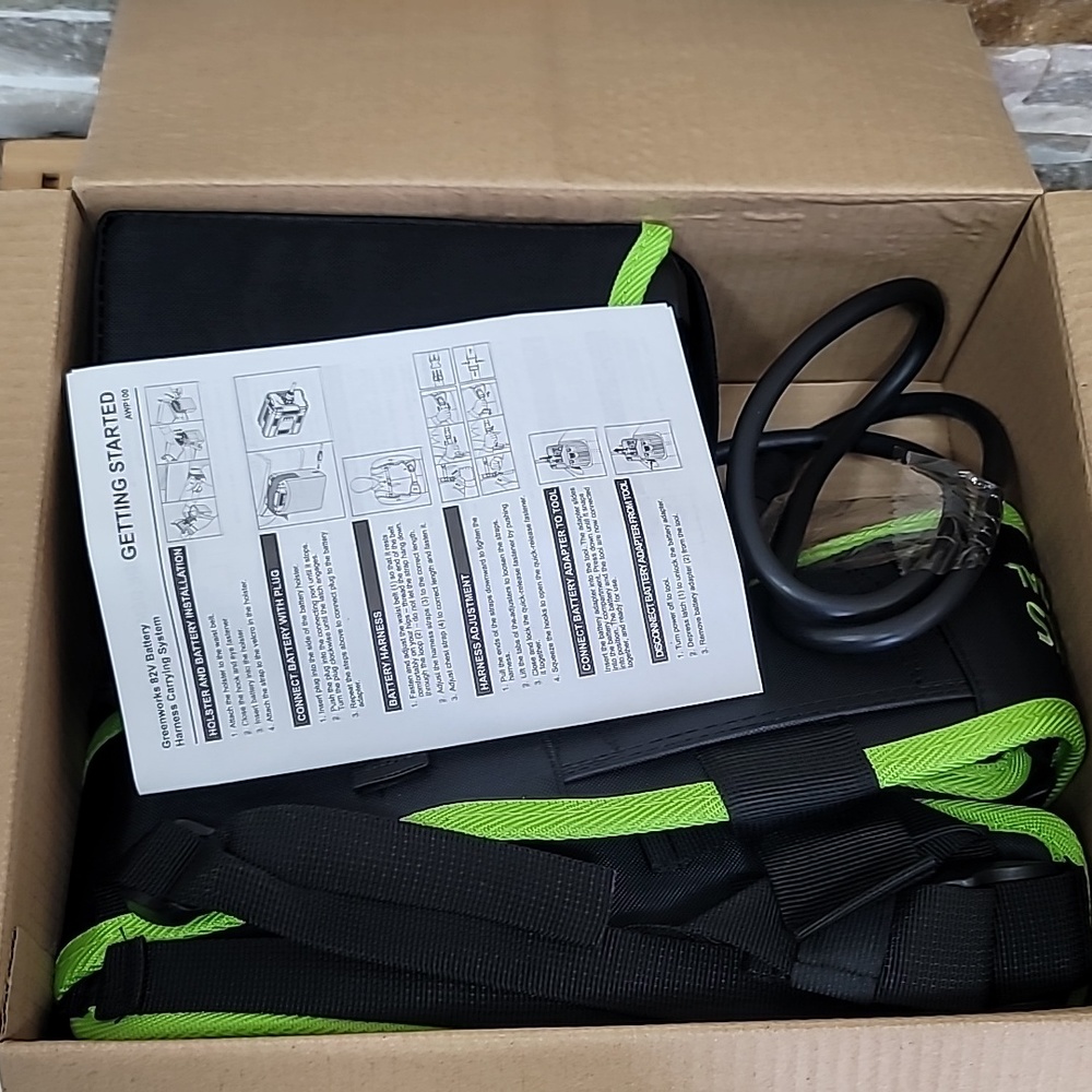 🛍️ Greenworks 82V Commercial Battery Waist Pack Harness - Picture 4 of 8